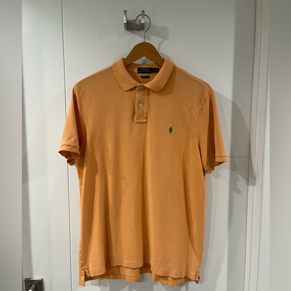 Ralph Lauren polo shirt, large, gently used.